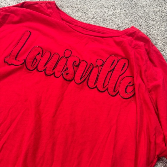 Colosseum Women's Medium University of Louisville Cardinals Long Sleeve Shirt - Picture 5 of 5